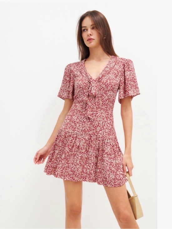 Reformation Dresses & Skirts - Reformation Mini Dress Floral Size 0 Multicolor GUC